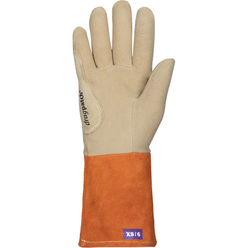 Endura&reg; 370DTIGL TIG Welding Gloves, Grain Deerskin, Size X-Small The Estey Group