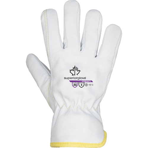 Endura&reg; 378WGKGTL Cut-Resistant Gloves, Size X-Small, Goatskin/TenActiv/Thinsulate Shell, ASTM ANSI Level A6 The Estey Group
