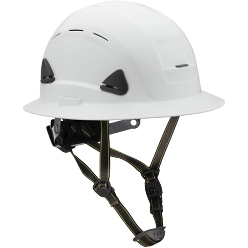 Fibre Metal Climbing Style Helmet with Full Brim, Meets CSA Type 2, Ratchet Suspension, Vented The Estey Group