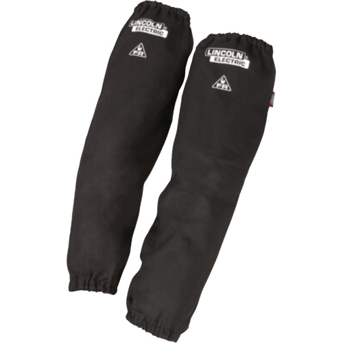 Manches de soudage traditionnelles en coton ignifug&eacute;, 21" lo, Noir The Estey Group
