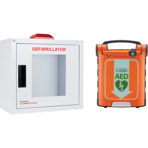 Trousse DEA Powerheart G5 avec armoire, Semi-automatique, Bilingue, Classe 3 The Estey Group