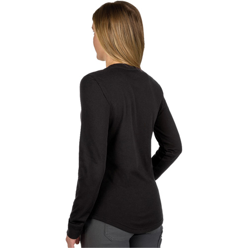 T-shirt hybride &agrave; manches longues FREEFLEX, Femmes, T-petit, Gris The Estey Group