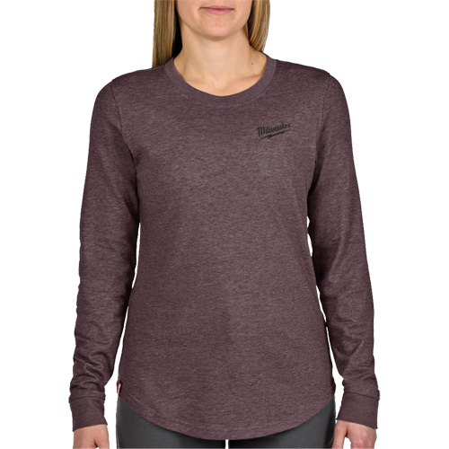 T-shirt hybride &agrave; manches longues FREEFLEX, Femmes, T-petit, Mauve The Estey Group