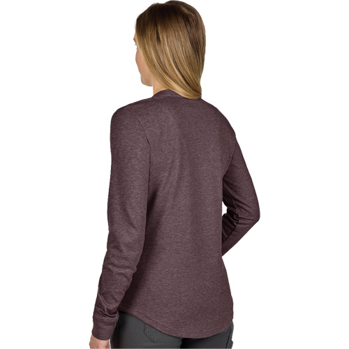 T-shirt hybride &agrave; manches longues FREEFLEX, Femmes, T-petit, Mauve The Estey Group