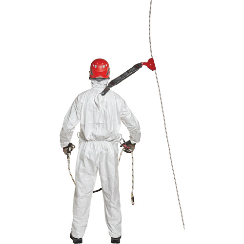 Harness-Compatible Disposable Coverall, Small, White, Tyvek&reg; 500 The Estey Group