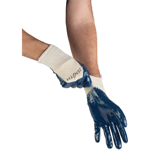 Medium-Weight Interlock Lined Gloves, 10/X-Large, Nitrile Coating, Cotton Shell The Estey Group