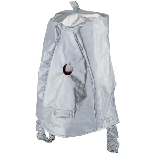 Cagoule r&eacute;fl&eacute;chissant la chaleur avec fen&ecirc;tre transparente dor&eacute;e The Estey Group