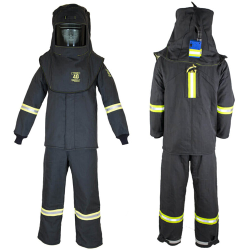 TCG Deluxe Large Arc Flash Suit Kit, 40 cal/cm² The Estey Group