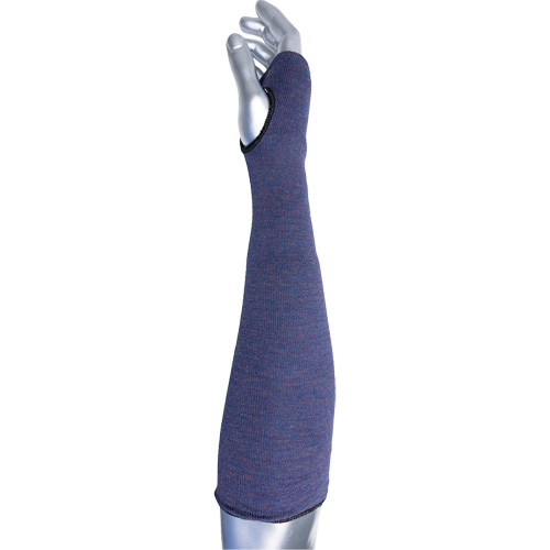 Kut Gard&reg; ECO Series 2-Ply ASP Sleeve with Thumb Hole, Aramid, 14", ASTM ANSI Level A3, Purple The Estey Group