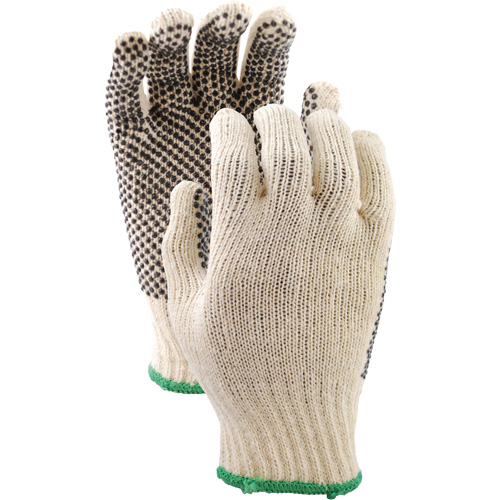 Gants en tricot avec pois de PVC 417, Poly/coton, Un c&ocirc;t&eacute;, Petit The Estey Group
