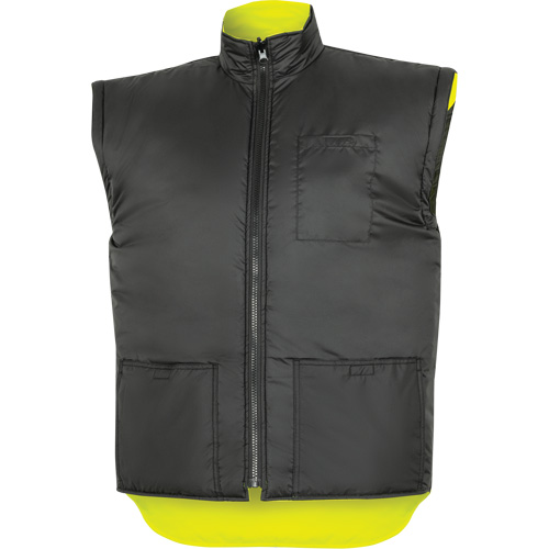 Parka de s&eacute;curit&eacute; d'hiver imperm&eacute;able 7-en-1 5057 Pioneer Yukon, Polyester, Noir/Jaune lime haute visibilit&eacute;, T-petit The Estey Group