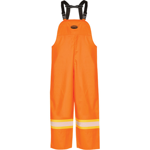 R805 Hurricane Bib Pants, Small, High Visibility Orange The Estey Group