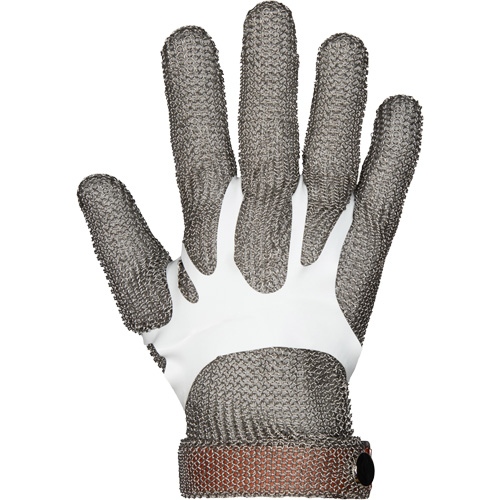 MMG Food Safe Metal Chainmail Gloves, Size 2X-Small, Stainless Steel Shell, ASTM ANSI Level A9 The Estey Group