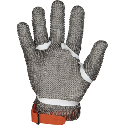 MMG Food Safe Metal Chainmail Gloves, Size 2X-Small, Stainless Steel Shell, ASTM ANSI Level A9 The Estey Group