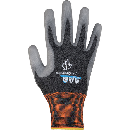 Gants de protection contre la coupe Dexterity PRO S21TAXRPU, Taille 5, Calibre 21, Rev&ecirc;tement Polyur&eacute;thane, Enveloppe en Nylon/TenActiv, ASTM ANSI niveau A5 The Estey Group