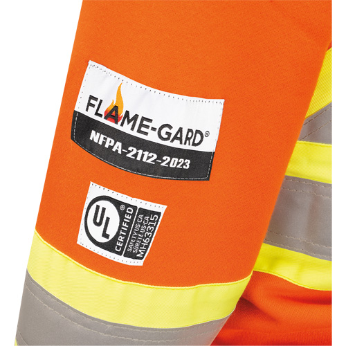 Chandail lourd avec capuchon, Femmes, T-petit, Orange haute visibilit&eacute; The Estey Group