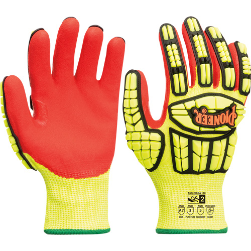 Gants r&eacute;sistant aux coupures et chocs, Petit, Paume en Synth&eacute;tique, Poignet Poignet en tricot The Estey Group