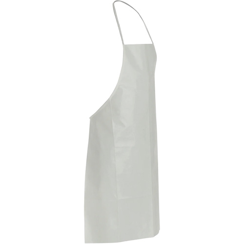 Tablier &agrave; bavette, ProShield 50, Blanc, 28" la x 36" lo The Estey Group