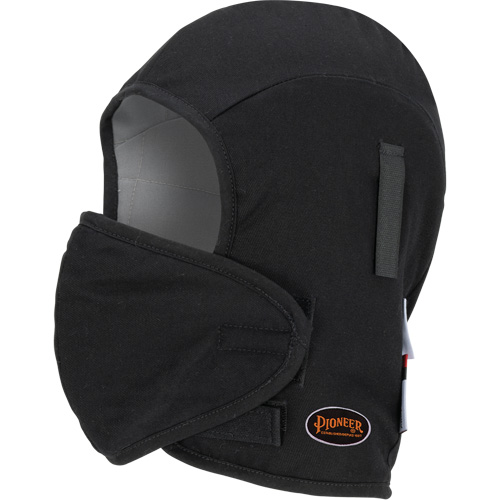 Doublure matelass&eacute;e ignifug&eacute;e Pioneer 766A pour casque de s&eacute;curit&eacute; avec embout buccal amovible, Noir/Gris, Coton/FR-Tech/Modacrylique/Nylon The Estey Group