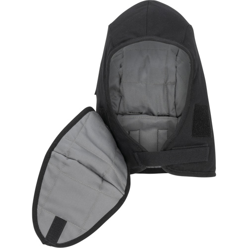Doublure matelass&eacute;e ignifug&eacute;e Pioneer 766A pour casque de s&eacute;curit&eacute; avec embout buccal amovible, Noir/Gris, Coton/FR-Tech/Modacrylique/Nylon The Estey Group
