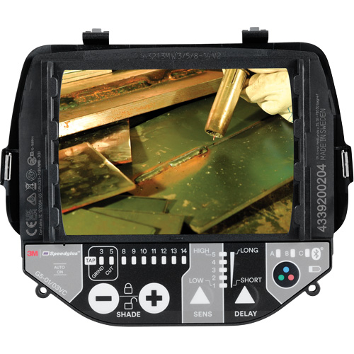 Speedglas G5 Auto-Darkening Variable Colour Filter, 2-4/5" W x 4-1/4" H Viewing Area, For Use With G5-01 and G5-03 helmets The Estey Group