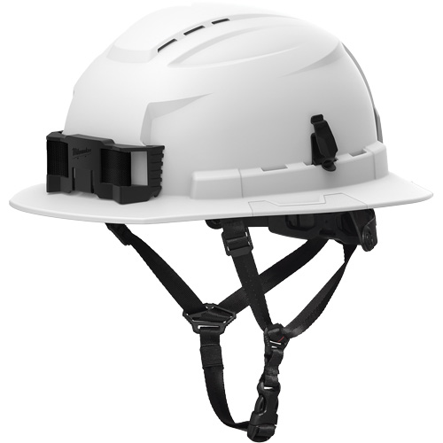 Casque de s&eacute;curit&eacute; &agrave; bordure complet BOLT, R&eacute;pond aux normes CSA type 2, Suspension Rochet, Ventil&eacute; The Estey Group