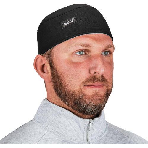 Chill-Its 6630 High-Performance Skull Cap with Terry Cloth Sweatband, Black The Estey Group