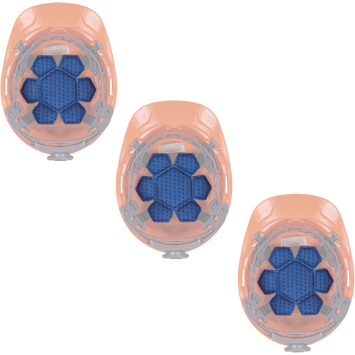 Coussin sup&eacute;rieur de refroidissement pour casque de s&eacute;curit&eacute; Chill-Its 6612 &agrave; &eacute;vacuation de lhumidit&eacute; The Estey Group