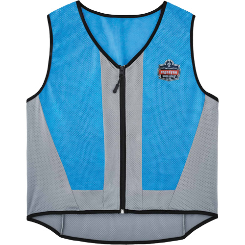 Veste de refroidissement &eacute;vaporatif Chill-Its 6667 avec fermeture &agrave; glissi&egrave;re, 5T-Grand, Bleu The Estey Group