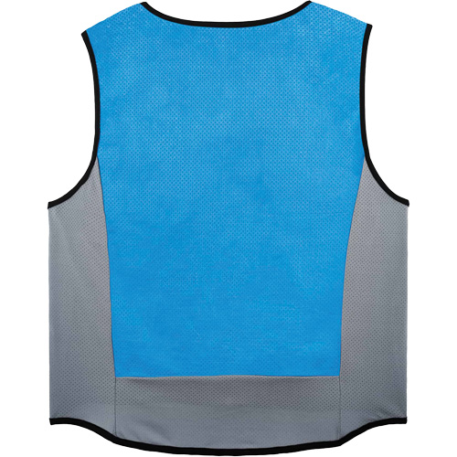Veste de refroidissement &eacute;vaporatif Chill-Its 6667 avec fermeture &agrave; glissi&egrave;re, 5T-Grand, Bleu The Estey Group