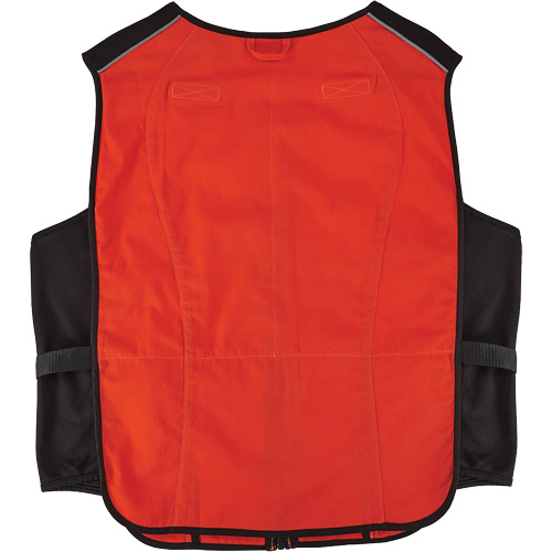 Veste de refroidissement &agrave; changement de phase l&eacute;g&egrave;re avec sachets de recharge Chill-Its 6260, 2T-grand/3T-grand, Orange The Estey Group