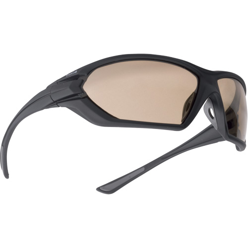 Assault Ballistic Protection Sunglasses, Brown Lens, Anti-Fog/Anti-Scratch, ANSI Z87+ The Estey Group