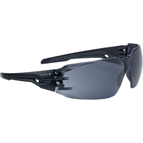 Lunettes de s&eacute;curit&eacute; BSSI Silex+, Lentille Gris/Fum&eacute;e, Antibu&eacute;e/Anti-&eacute;gratignures, ANSI Z87+ The Estey Group