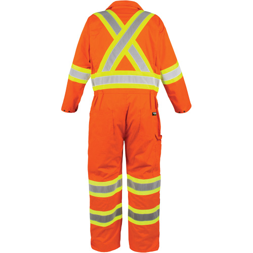 Combinaison non doubl&eacute;e haute visibilit&eacute;, T-Grand, Orange haute visibilit&eacute; The Estey Group
