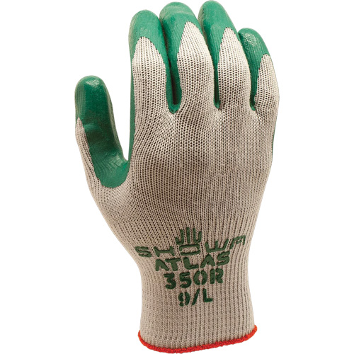 Gants ATLAS 350, 9/Grand, R&ecirc;vetement Nitrile, Calibre 10, Enveloppe en Polyester/Coton The Estey Group