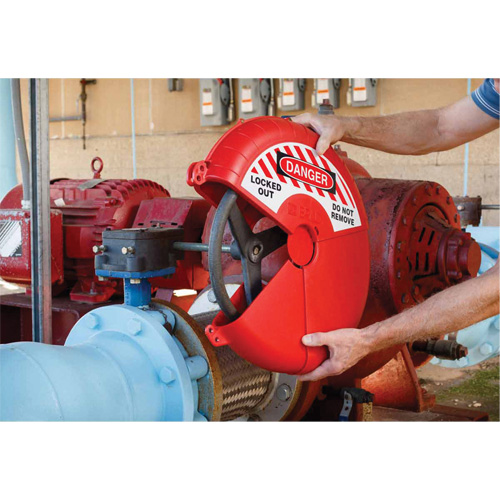 Collapsible Gate Valve Lockout Device, Wheel Type The Estey Group