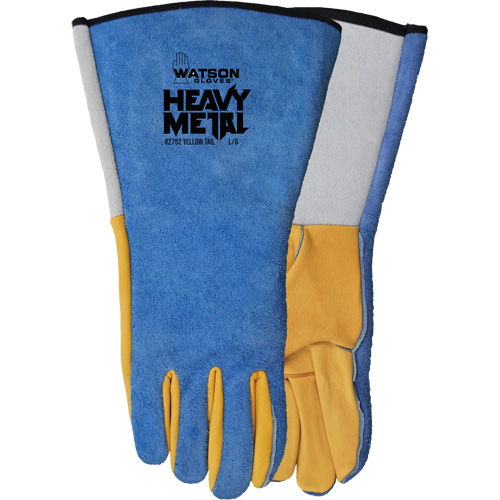 Yellow Tail MIG/TIG Welding Gloves, Grain Deerskin/Split Cowhide, Size Medium The Estey Group