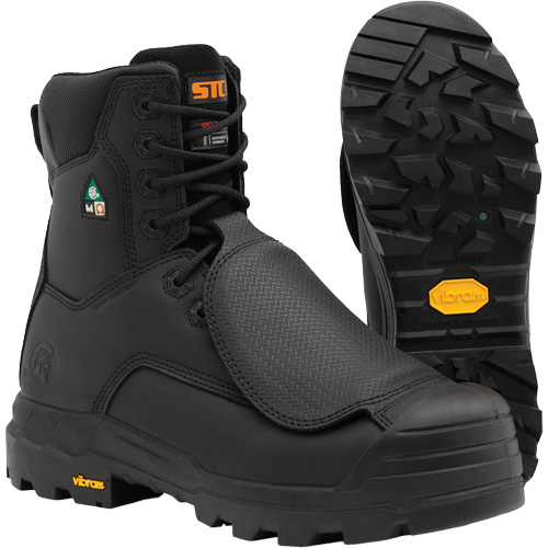 Bottes de travail Vulcan avec protecteur m&eacute;tatarsien &agrave; l'ext&eacute;rieur, Cuir, Taille 7, Imperm&eacute;able The Estey Group