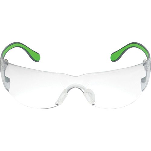 Lunettes de s&eacute;curit&eacute; gris/vert Adapt Lite, Lentille Transparent, Antibu&eacute;e/Anti-&eacute;gratignures, ANSI Z87+/R&eacute;pond ou surpasse la norme CSA Z94.3 The Estey Group