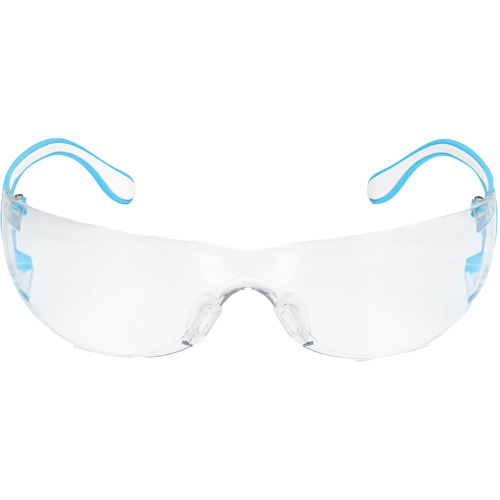 Adapt Lite Blue/White Safety Glasses, Clear Lens, Anti-Fog/Anti-Scratch, ANSI Z87+/Meets/Exceeds CSA Z94.3 The Estey Group