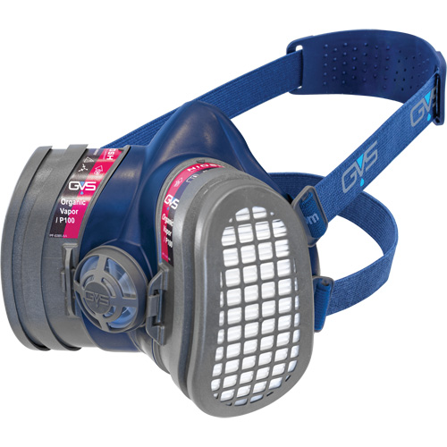 Respirateur Elipse &agrave; profil bas OV/P100 NIOSH avec filtres de rechange, &eacute;lastom&egrave;re/Thermoplastique, Petit/Moyen The Estey Group