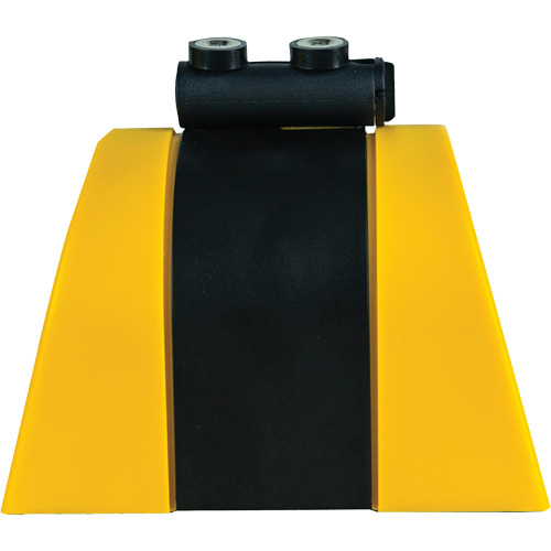 Syst&egrave;me de barri&egrave;re de s&eacute;curit&eacute; HAZLOK, Plastique, Fixation magn&eacute;tique, 30', Ruban Noir et jaune The Estey Group