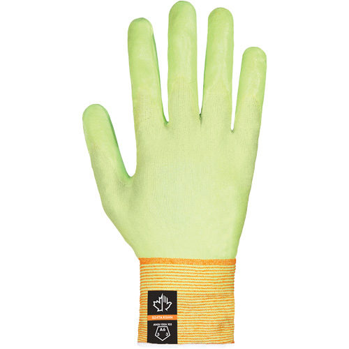 Dexterity Max Ultra-Thin High-Visibility Cut-Resistant Gloves, 12, Foam Nitrile Coated, ASTM ANSI Level A6 The Estey Group
