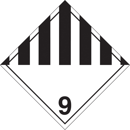 Miscellaneous Danger TDG Placard, Plastic The Estey Group