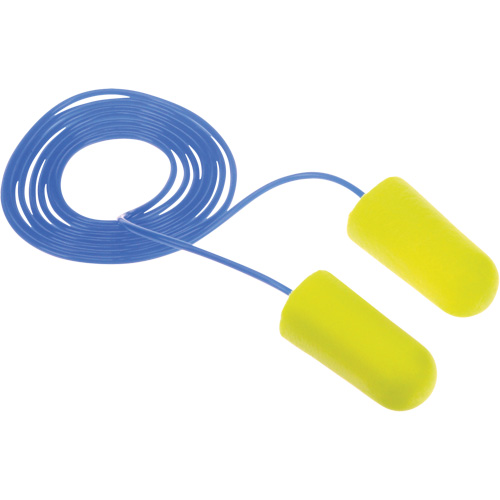 E-A-Rsoft Yellow Neon Earplugs, Bulk - Polybag, Corded The Estey Group