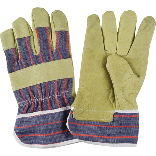 Abrasion-Resistant Comfort Fitters Glove, Large, Grain Pigskin Palm, Cotton Inner Lining The Estey Group