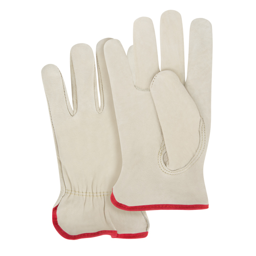 Gants pour conducteurs &agrave; ajustement serr&eacute;, Petit, Paume en Cuir fleur de vache The Estey Group
