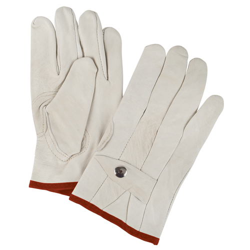 Standard-Duty Ropers Gloves, Small, Grain Cowhide Palm The Estey Group