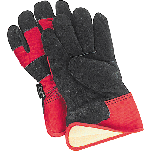 Superior Warmth Winter-Lined Fitters Gloves, Large, Split Cowhide Palm, Thinsulate Inner Lining The Estey Group
