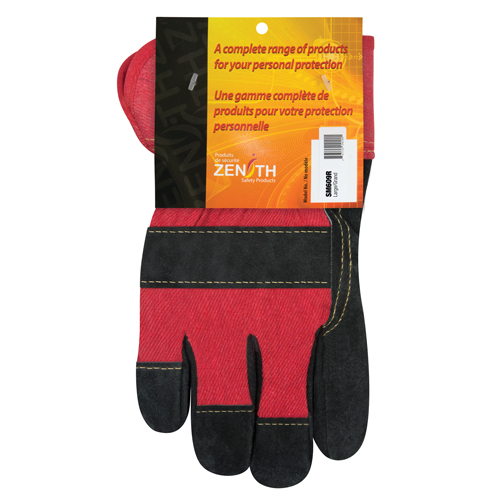 Gants d'ajusteur doubl&eacute;s pour l'hiver &agrave; chaleur sup&eacute;rieure, Grand, Paume en Cuir de vache refendu, Doublure en Thinsulate The Estey Group
